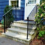 Gorgeous Outdoor Wrought Iron Stair Railing Picture 396