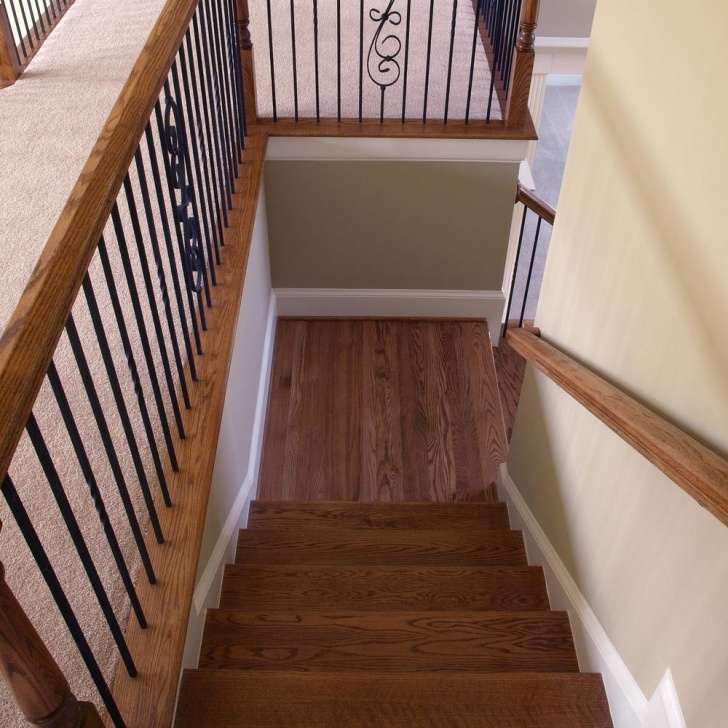 Gorgeous Red Oak Stairs Photo 266