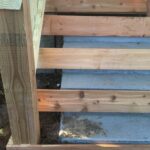 Gorgeous Wood Front Steps Over Concrete Image 757