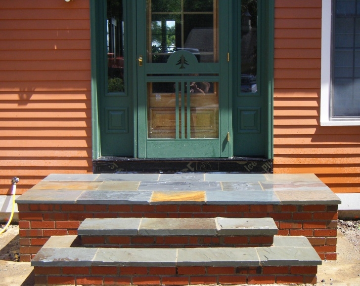 Great Brick Front Step Designs Photo 378