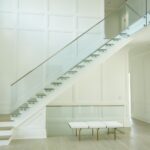 Great Glass Stair Railings Interior Picture 470