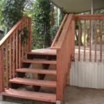 Great Ideas Exterior Wood Handrail Image 985