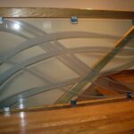 Great Ideas Glass Etching Designs For Staircase Photo 720