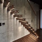Great Ideas Steel Floating Stairs Picture 671