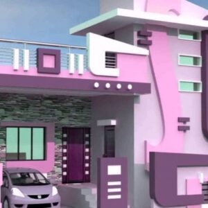 Indian House Steps Design Outside
