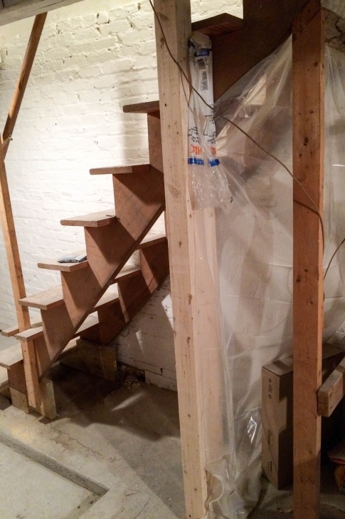 Great Narrow Basement Stairs Picture 511