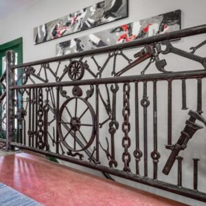 Repurposed Stair Railings