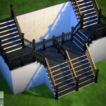 Great Sims 4 Stair Railing One Side Picture 839