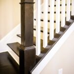 Great Square Spindle Staircase Image 219