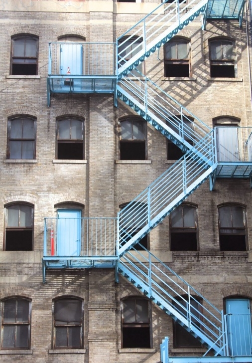 Great Stairs On Outside Of Building Image 933