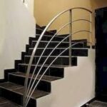 Great Stairs Railing Designs In Steel Photo 563