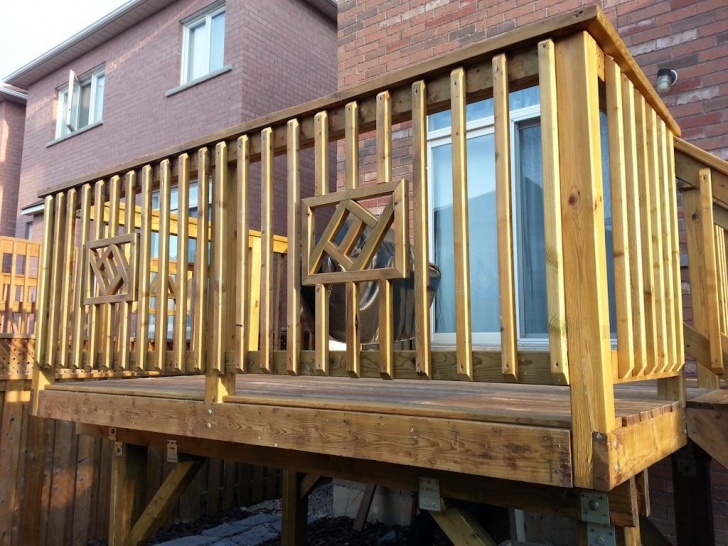 Great Wood Handrail For Deck Picture 626