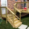 Wood Deck Steps
