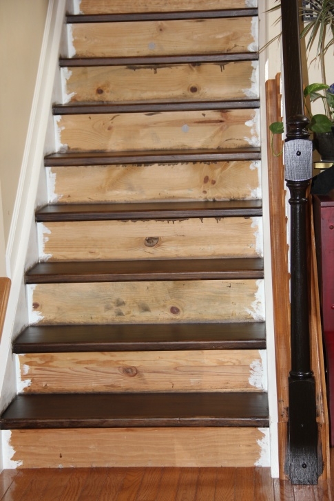 Imaginative Staining Wood Stairs Image 327