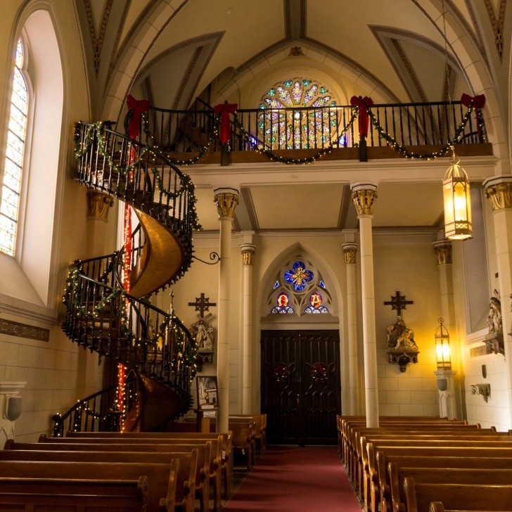 Imaginative Stairs Of Loretto Chapel Picture 487