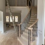 Innovative Curved Stair Railing Image 051