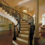 Innovative Curved Staircase Design Plans Photo 711