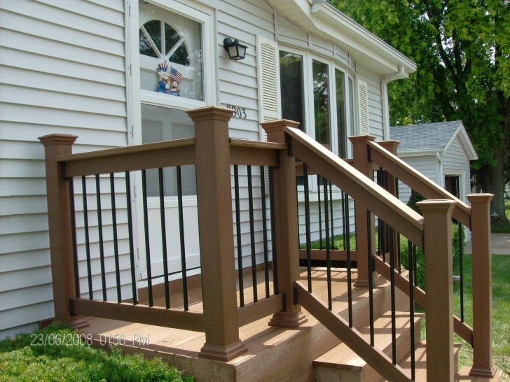 Innovative Exterior Wood Handrail Designs Photo 476