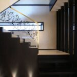 Innovative Glass Etching Designs For Staircase Photo 409