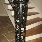 Innovative Wrought Iron Newel Post Picture 821