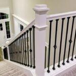 Insanely Black Spindle Staircase Image 124
