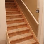 Insanely Finishing Basement Stairs Image 013