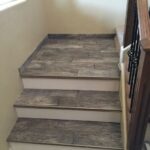 Insanely Wood Look Tile On Stairs Photo 215