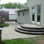 Inspiration Patio With Stairs From House Photo 800
