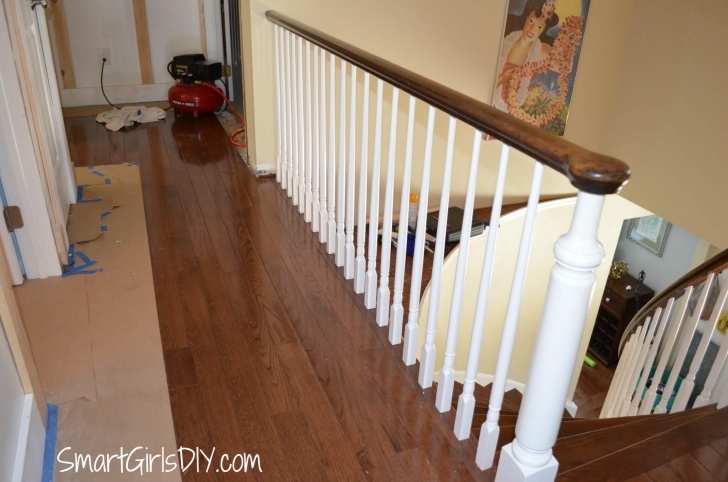 Inspiration Top Of Stairs Railing Image 004