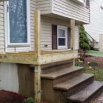 Inspiration Wood Porch Over Concrete Steps Photo 765