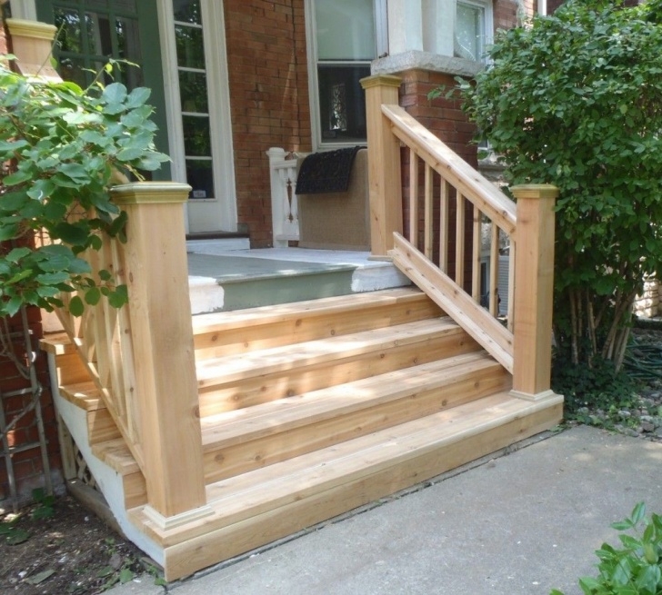 Inspiration Wooden Stairs Outside Picture 084