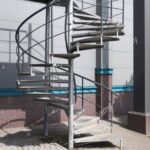 Inspirational Galvanised Spiral Staircase Photo 140