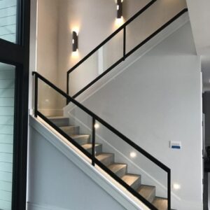 Glass Stair Railings Interior