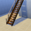 Sims 4 Stair Railing One Side