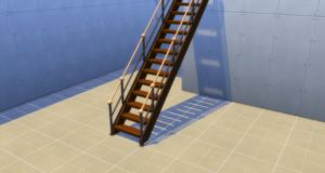 Sims 4 Stair Railing One Side | Stair Designs