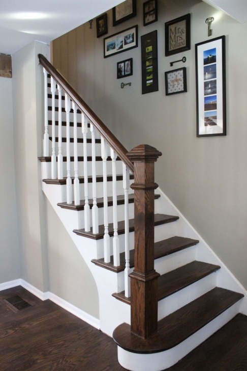 Inspirational Staining Stair Rails Photo 915