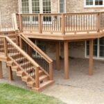 Inspiring Exterior Wood Handrail Image 959