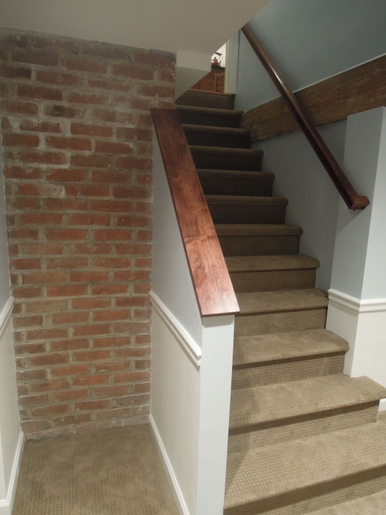 Inspiring Finishing Basement Steps Picture 076