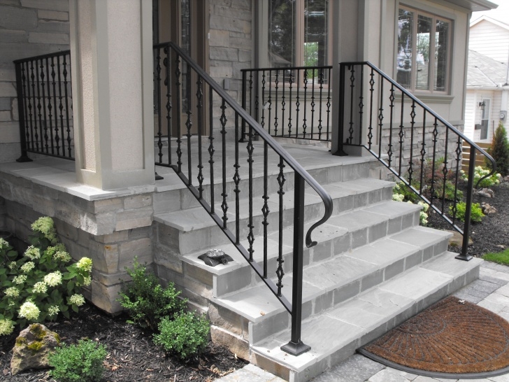 Inspiring Front Porch Stair Railing Photo 398