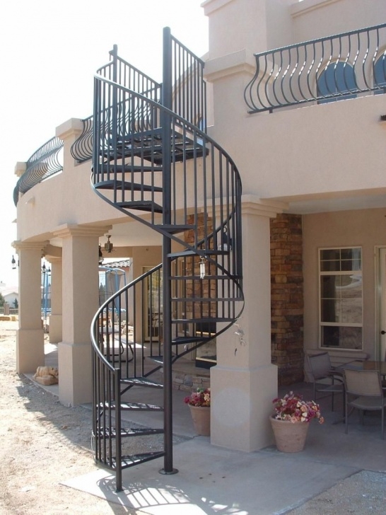 Inspiring Metal Spiral Staircase Picture 966