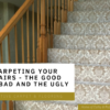 Polyester Carpet On Stairs