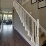 Inspiring White Stair Handrail Picture 815