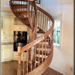 Inspiring Wooden Spiral Staircase Image 527