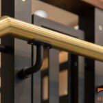 Interesting Bronze Stair Railing Photo 644