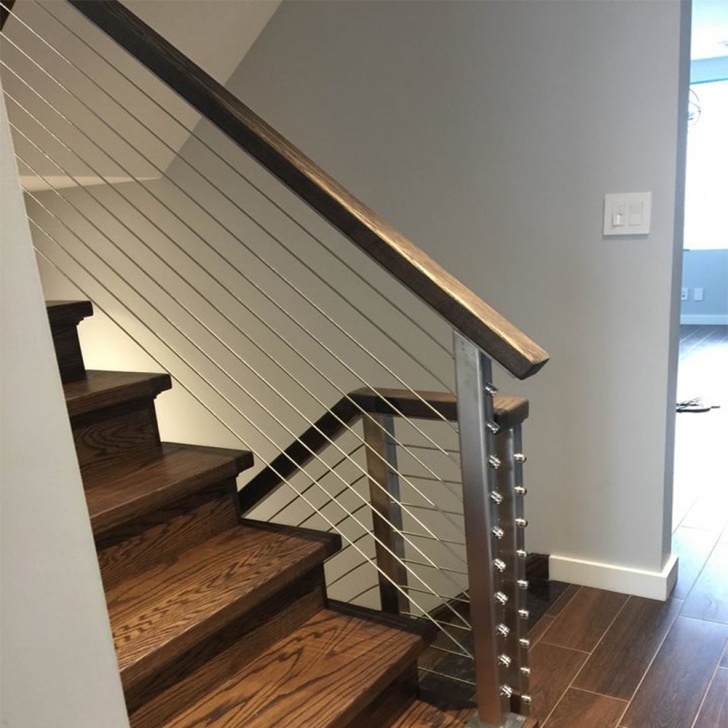 Interesting Cable Stair Railing Photo 461