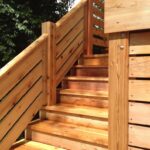 Interesting Cedar Hand Railing Photo 860