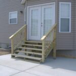 Interesting Exterior Wood Stairs Photo 115