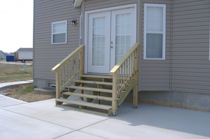 Interesting Exterior Wood Stairs Photo 115