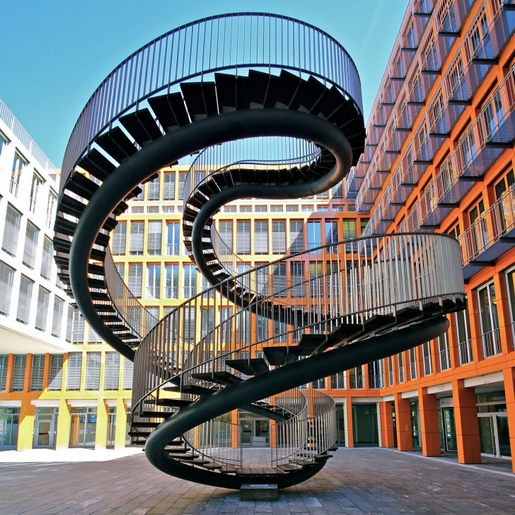 Interesting Impossible Spiral Staircase Photo 799