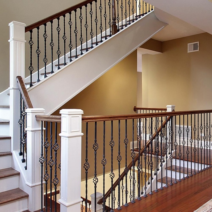 Interesting Metal Balusters Interior Photo 009